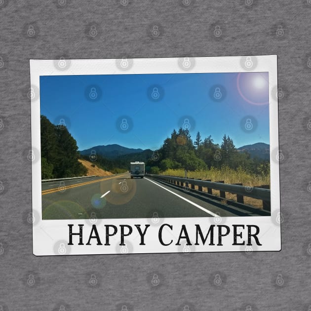 snapshot road trip (happy camper) by mystudiocreate